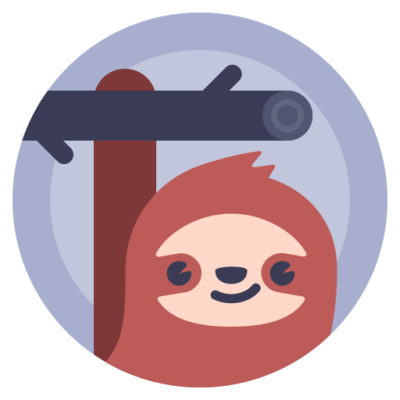 sloth lazybones sluggard avatar 512